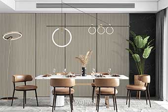 娄底轻奢风格-餐厅