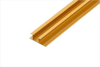 娄底航空纤维墙咔铝合金带灯中条（钛金氧化）