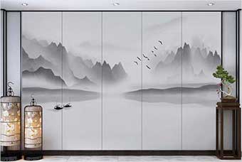 娄底森佰汇航空纤维（山水画系列）