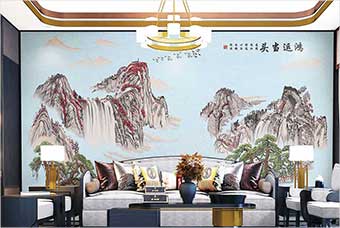 娄底森佰汇航空纤维墙咔（鸿运当头）